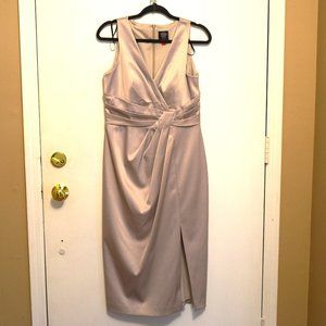 Vince Camuto Mid Length Satin Dress